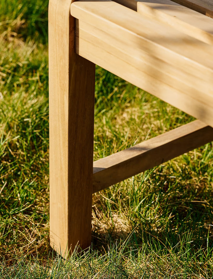 Garden Trading Ergo Teak Bench – 2 Seater