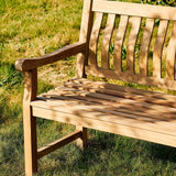 Garden Trading Ergo Teak Bench – 3 Seater