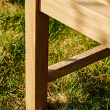 Garden Trading Ergo Teak Bench – 3 Seater