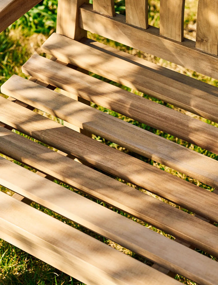 Garden Trading Ergo Teak Bench – 3 Seater