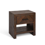 Garden Trading Fawley Bedside Table – Antique Brown