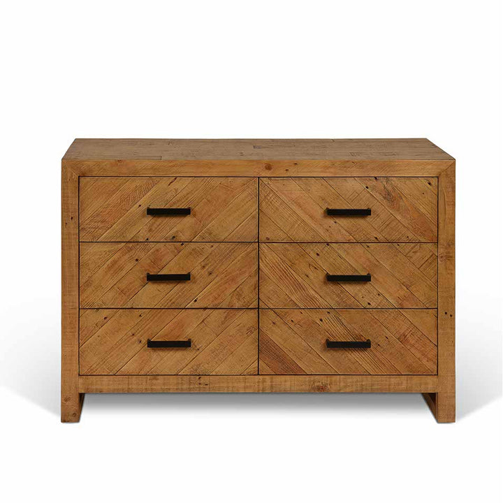 Garden Trading Fawley Chevron Chest of Drawers – Natural