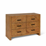 Garden Trading Fawley Chevron Chest of Drawers – Natural