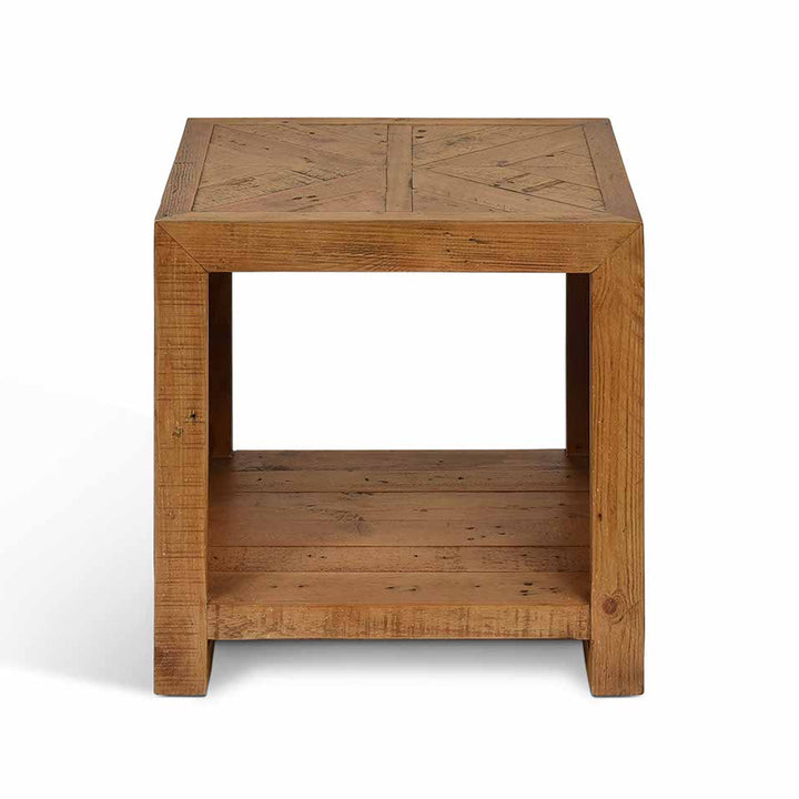 Garden Trading Fawley Chevron Side Table – Natural