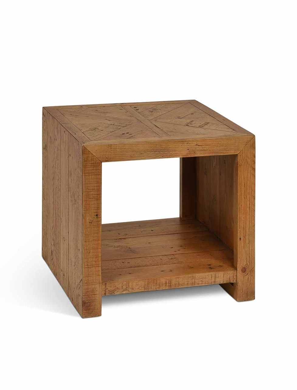 Garden Trading Fawley Chevron Side Table – Natural