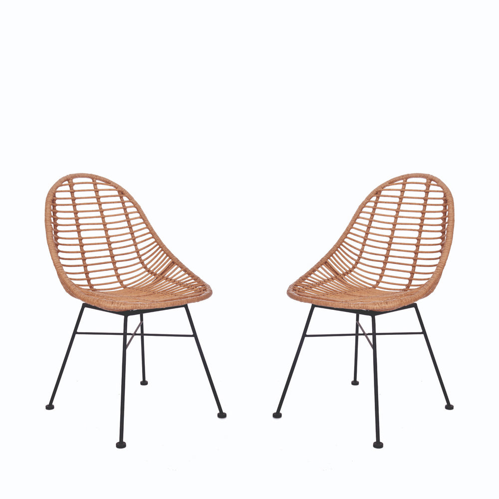 Garden Trading Hampstead Scoop Dining Chair – Set of 2