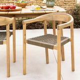 Garden Trading Harford Dining Chair in Olive Green – Set of 2