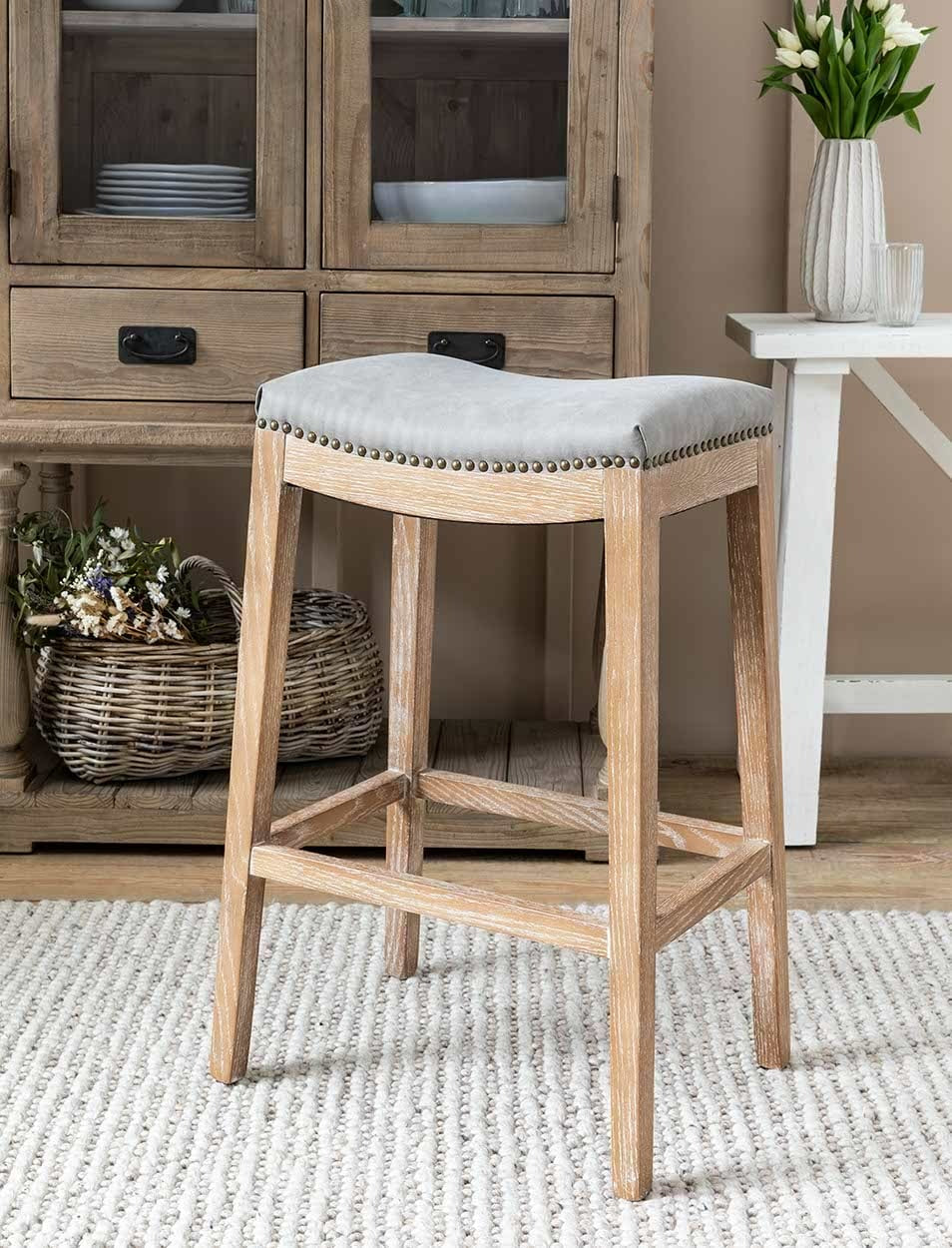 Garden Trading Knightcore Bar Stool – Grey