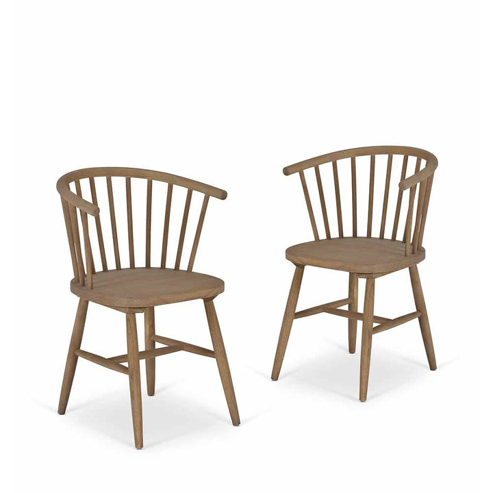 Garden Trading Landrake Curved Back Dining Chair – Set of 2