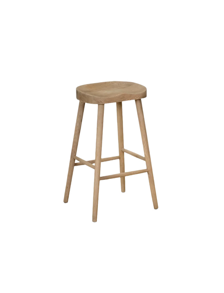 Garden Trading Lilley Bar Stool – Lime Wash