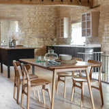 Garden Trading Longcot Dining Table – Natural Oak