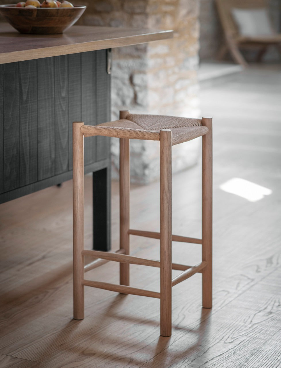 Garden Trading Longworth Bar Stool – Natural