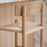 Garden Trading Longworth Bar Stool with Back – Natural