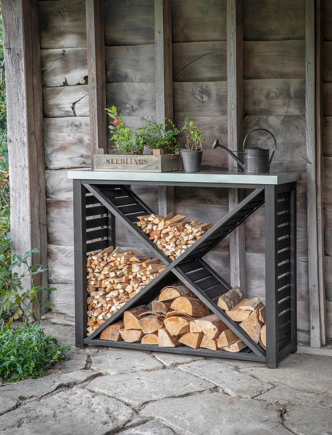 Garden Trading Moreton Log Store  – Large