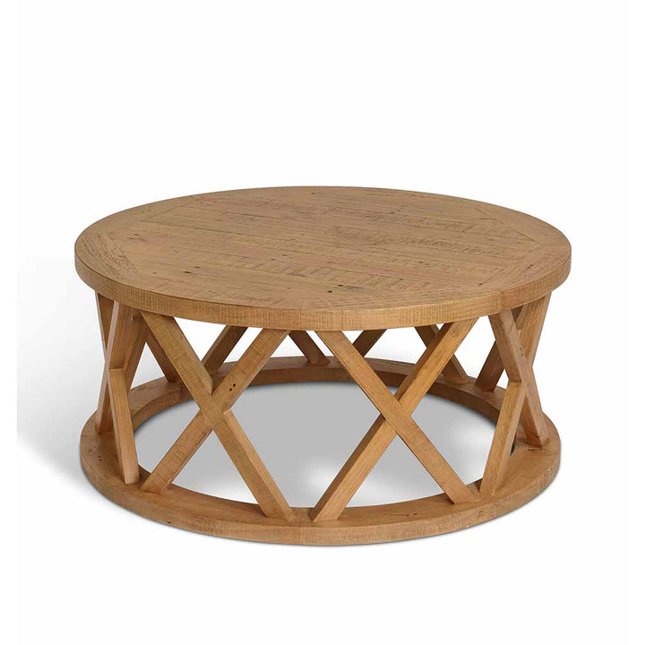 Garden Trading Oxhill Round Coffee Table – Natural