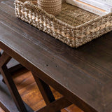 Garden Trading Oxhill Square Coffee Table – Antique Brown