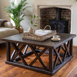 Garden Trading Oxhill Square Coffee Table – Antique Brown