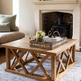 Garden Trading Oxhill Square Coffee Table – Natural