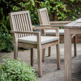 Garden Trading Porthallow Dining Chairs with Arms – Set of 2