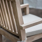Garden Trading Porthallow Dining Chairs with Arms – Set of 2