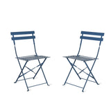 Garden Trading Rive Droite Bistro Chair – Cove Blue – set of 2