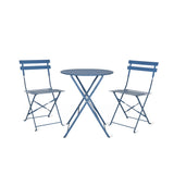 Garden Trading Rive Droite Bistro Set – Cove Blue – Small