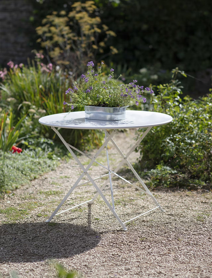 Garden Trading Rive Droite Bistro Table – Large – Chalk