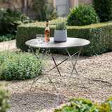 Garden Trading Rive Droite Bistro Table – Large – Silver