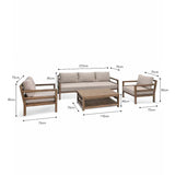 Garden Trading Sandridge 3-Seater Sofa Set