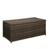 Garden Trading Skala Outdoor Storage Box – Dark Rattan