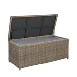 Garden Trading Skala Outdoor Storage Box – Light Rattan