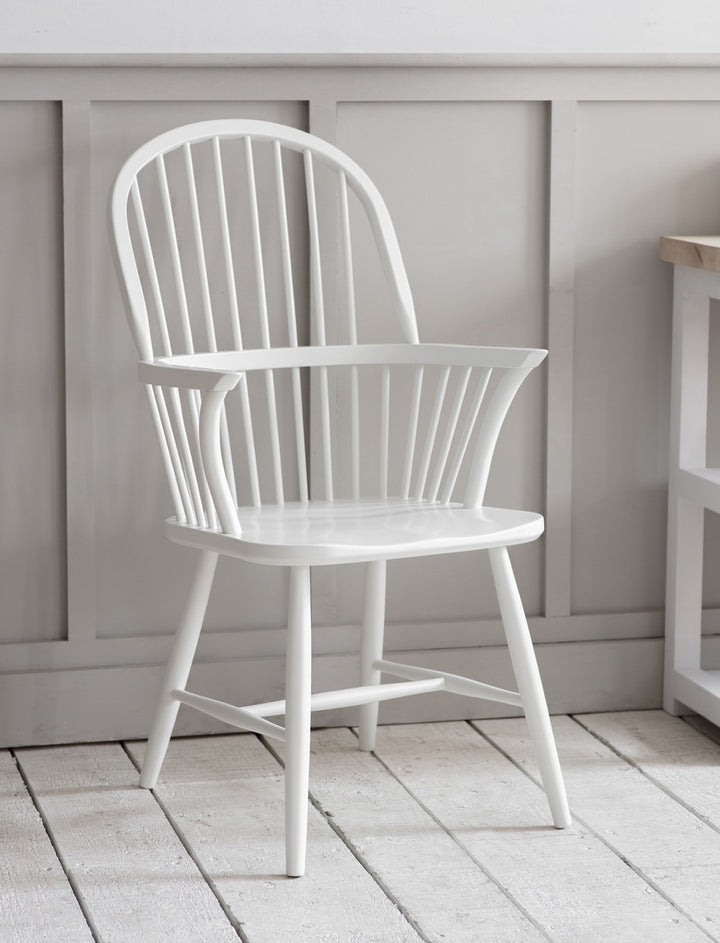 Garden Trading Spindle Armchair – Lily White