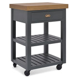 Garden Trading Walcote Butcher's Block – Forest Green
