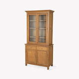 Garden Trading Walcote Glass Display Cabinet – Natural