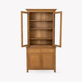 Garden Trading Walcote Glass Display Cabinet – Natural