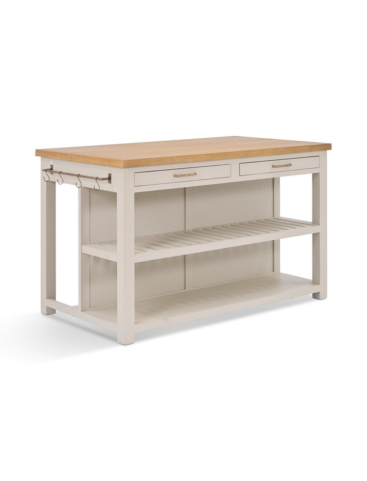 Garden Trading Walcote Kitchen Island – Clay