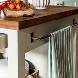 Garden Trading Walcote Kitchen Island – Clay