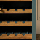 Garden Trading Walcote Wine Rack Sideboard – Forest Green