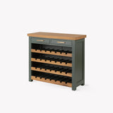 Garden Trading Walcote Wine Rack Sideboard – Forest Green