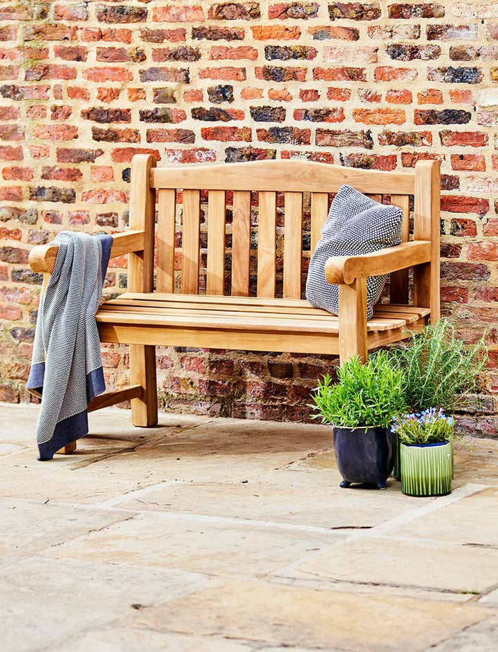 Garden Trading Warwick Teak Bench – 120cm