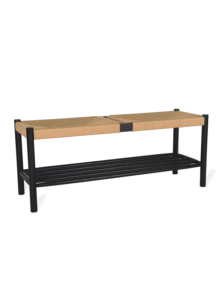 Garden Trading Longworth Hallway Bench – Black