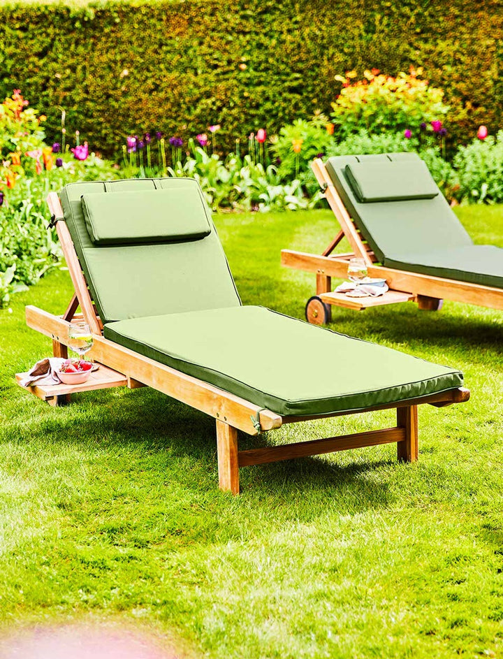 Garden Trading Winchcombe Lounger Cushion – Green