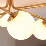 Garrett Ceiling Light - Brushed Aged Brass