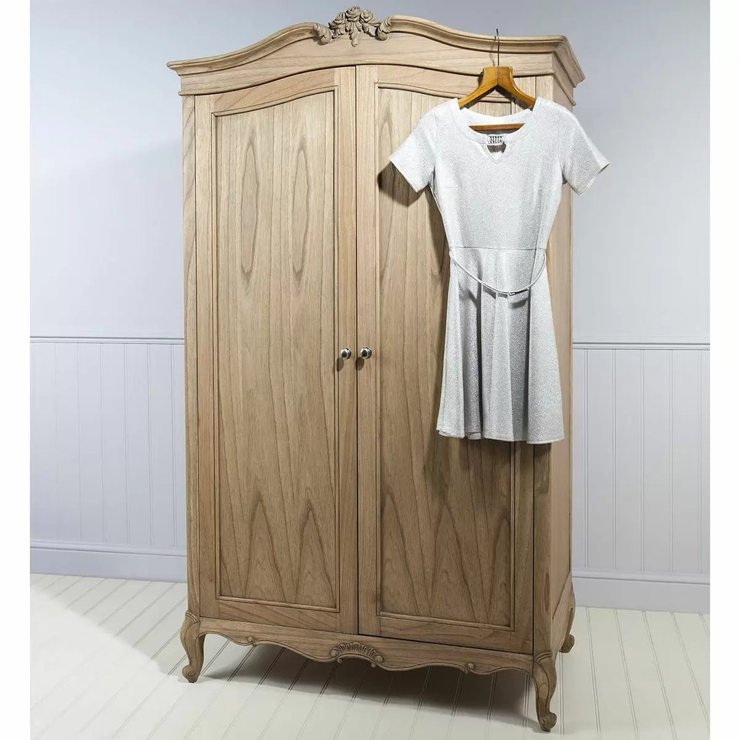 Genevieve Wardrobe – Weathered Finish