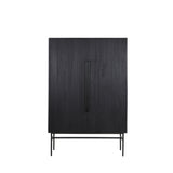 Light & Living Abage Ribbed Cabinet – Tall