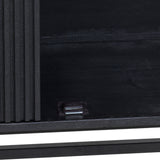 Light & Living Abage Ribbed Cabinet – Tall