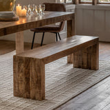 Girisha Dining Bench – Natural