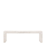 Girisha Dining Bench – Whitewash