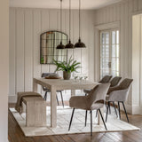 Girisha Dining Table – Whitewash