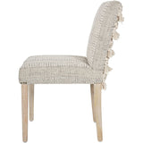 Libra Interiors Tufted Rug Dining Chair